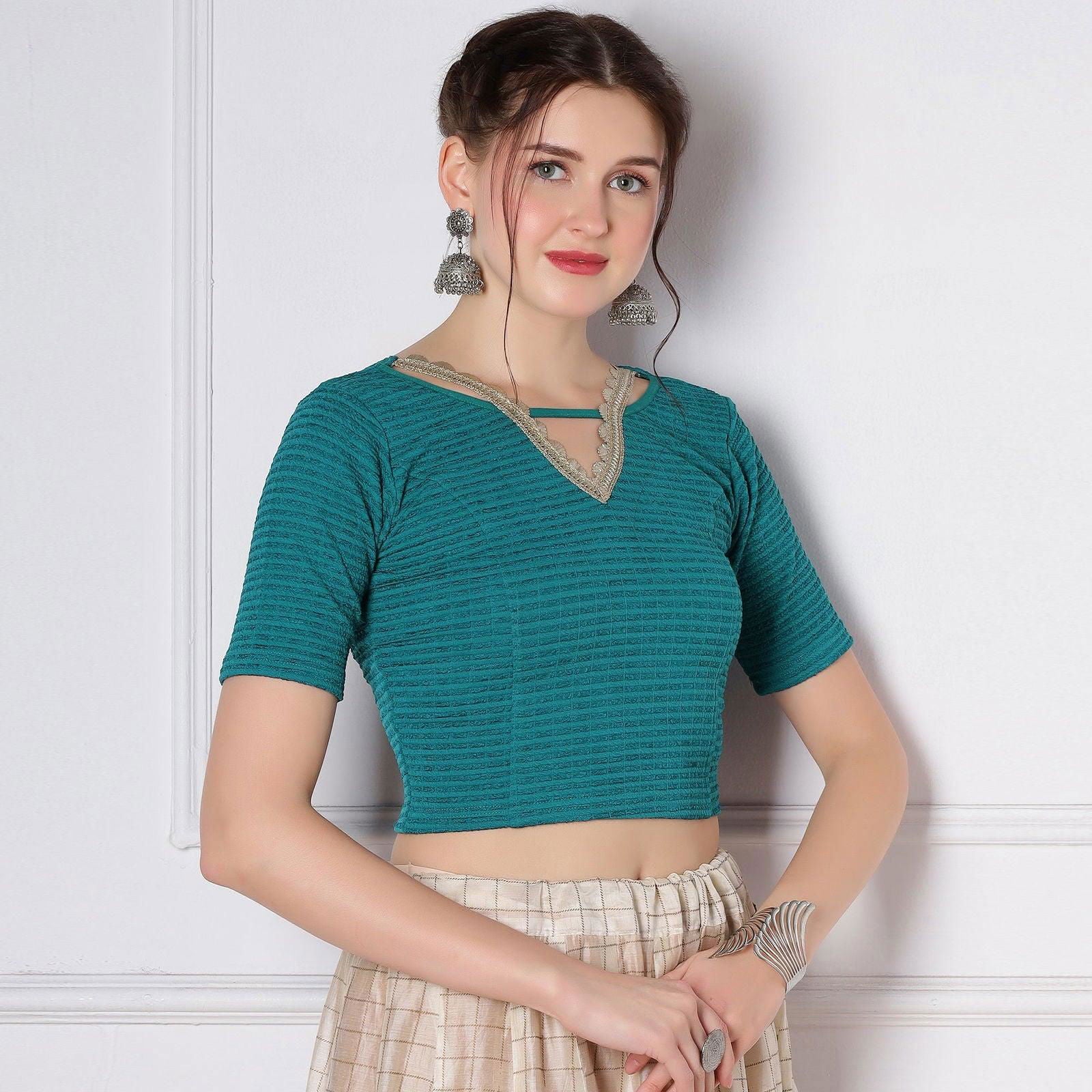 FINESTFIT Latest Fashion Ready made Blouses for Women D NO. 19825 - FINESTFIT