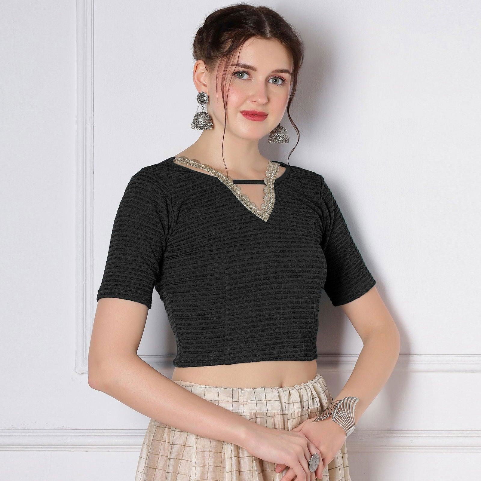 FINESTFIT Latest Fashion Ready made Blouses for Women D NO. 19825 - FINESTFIT
