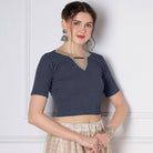 FINESTFIT Latest Fashion Ready made Blouses for Women D NO. 19825 - FINESTFIT