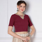 FINESTFIT Latest Fashion Ready made Blouses for Women D NO. 19825 - FINESTFIT