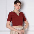 FINESTFIT Latest Fashion Ready made Blouses for Women D NO. 19825 - FINESTFIT