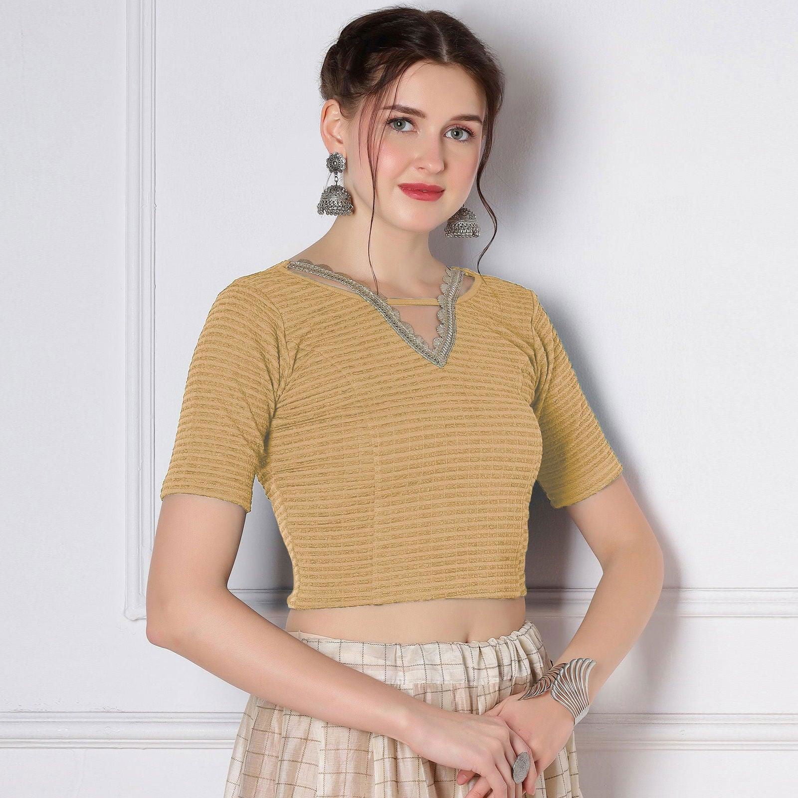 FINESTFIT Latest Fashion Ready made Blouses for Women D NO. 19825 - FINESTFIT