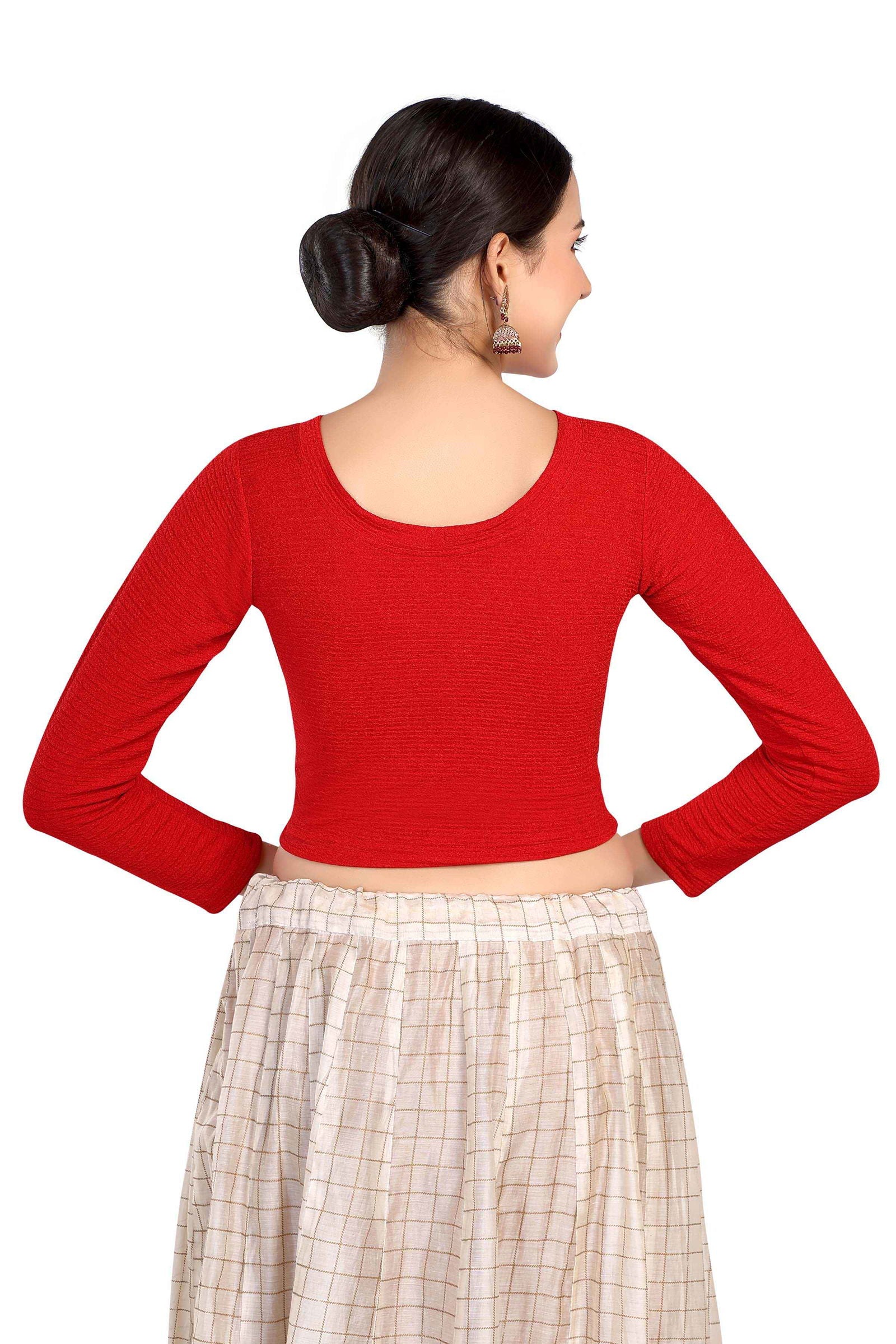 FINESTFIT STAY ON TREND ROUND NECKLINE FRONT BUTTON FULL SLEEVES.5000 - FINESTFIT