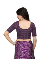 Stay On Trend: Latest Fashion Readymade Blouses for Women,round neckline with  elbow  sleeves.31003 